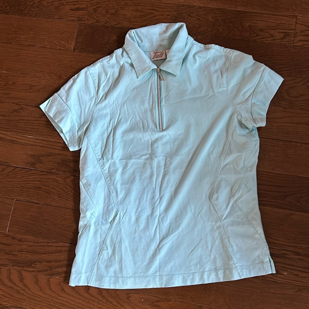 Tail Collared Golf Shirt - Size XS- Mint Green- Excellent Condition